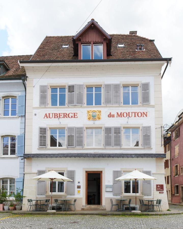 Auberge Du Mouton Porrentruy Exterior foto